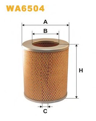 WIX FILTERS wa6504 -  Воздушный фильтр